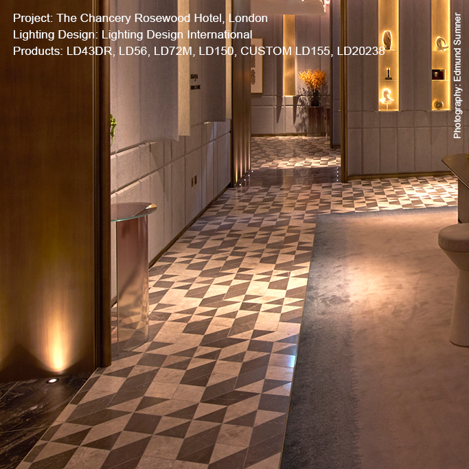 The Chancery Rosewood Hotel Lightgraphix Creative Lighting Solutions